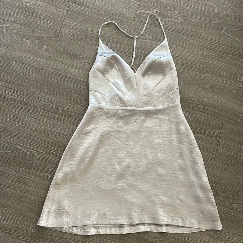 Kimchi blue silver dress